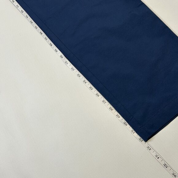 Lesmart Men’s Golf Chino Pants Size 38x32 Blue Red Stretch Relaxed Straight - Picture 11 of 13